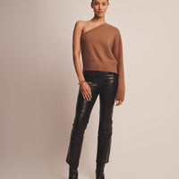 Signature Cashmere One Shoulder Sweater