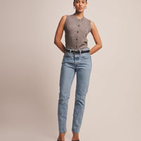 Signature Cashmere Sleeveless Cardigan