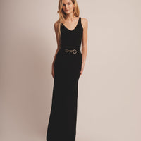 Signature Cashmere Ribbed V-Neck Tank