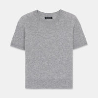 Lightweight Cashmere Short Sleeve Sweater