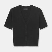 Lightweight Cashmere Short Sleeve Cardigan