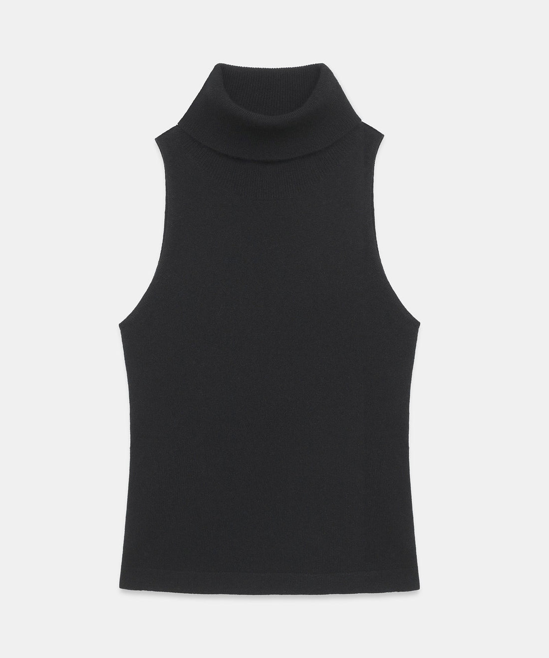 Signature Cashmere Sleeveless Turtleneck