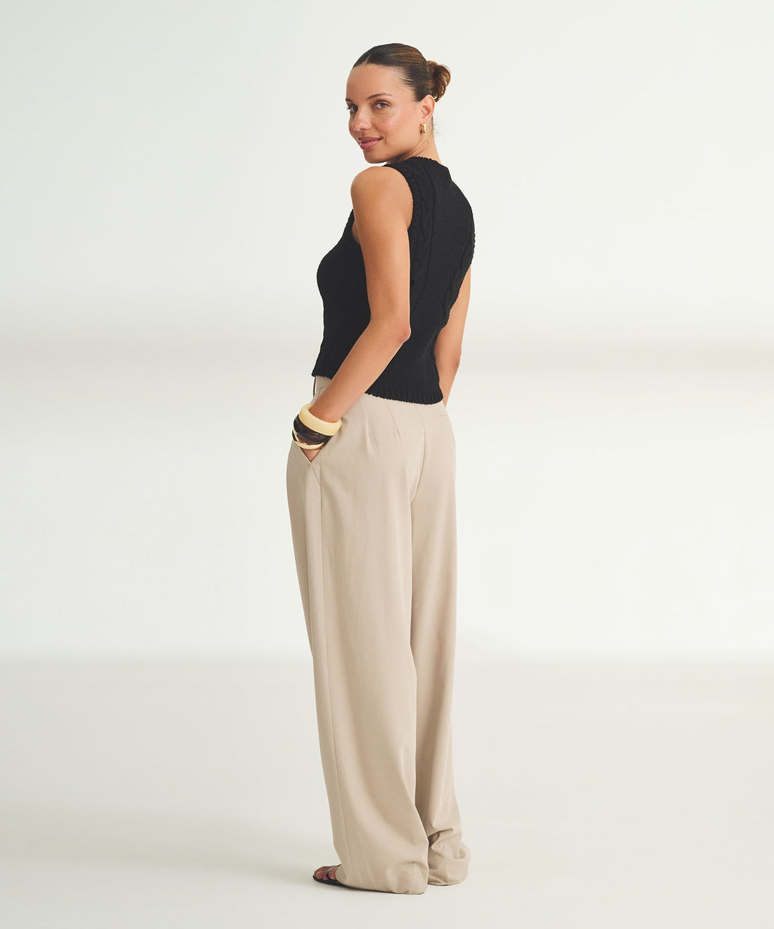 Luxe Cotton Racer Tank