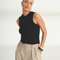 Luxe Cotton Racer Tank