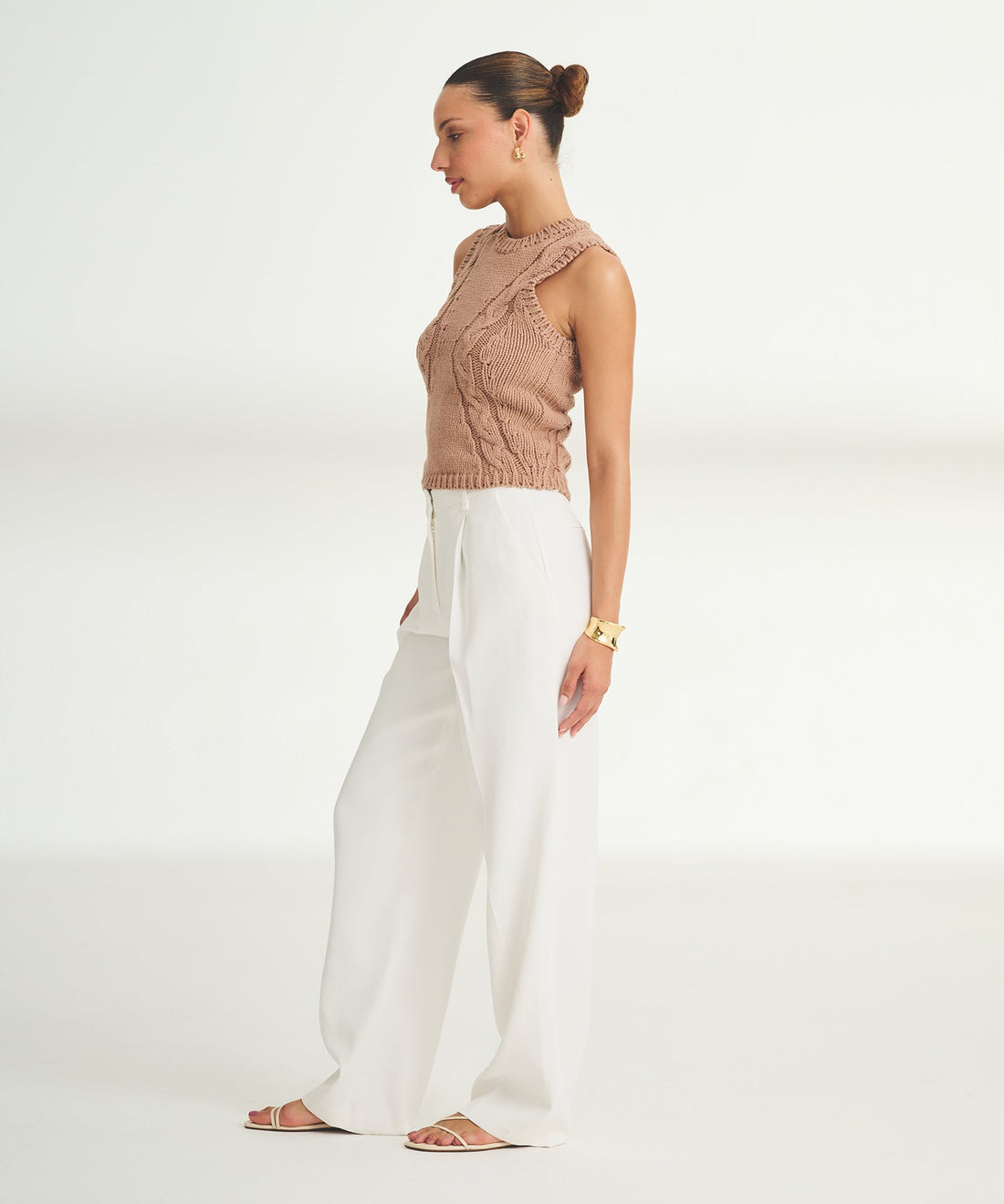 Luxe Cotton Racer Tank