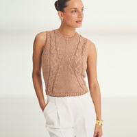 Luxe Cotton Racer Tank