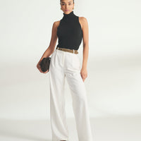 Signature Cashmere Sleeveless Turtleneck
