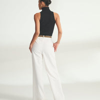 Signature Cashmere Sleeveless Turtleneck