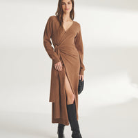 Signature Cashmere Wrap Dress