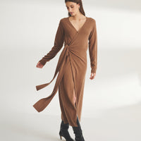 Signature Cashmere Wrap Dress