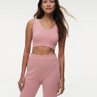 Signature Cashmere Longline Bra Tops