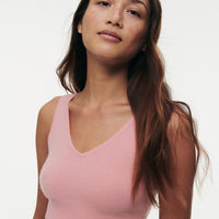 Signature Cashmere Longline Bra Tops