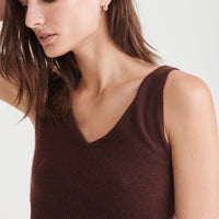 Signature Cashmere Longline Bra Tops