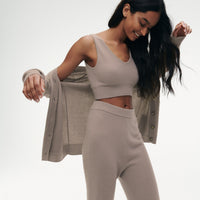 Signature Cashmere Longline Bra Tops