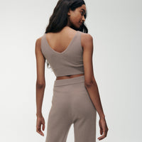 Signature Cashmere Longline Bra Tops