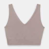 Signature Cashmere Longline Bra Tops