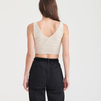 Signature Cashmere Longline Bra Tops