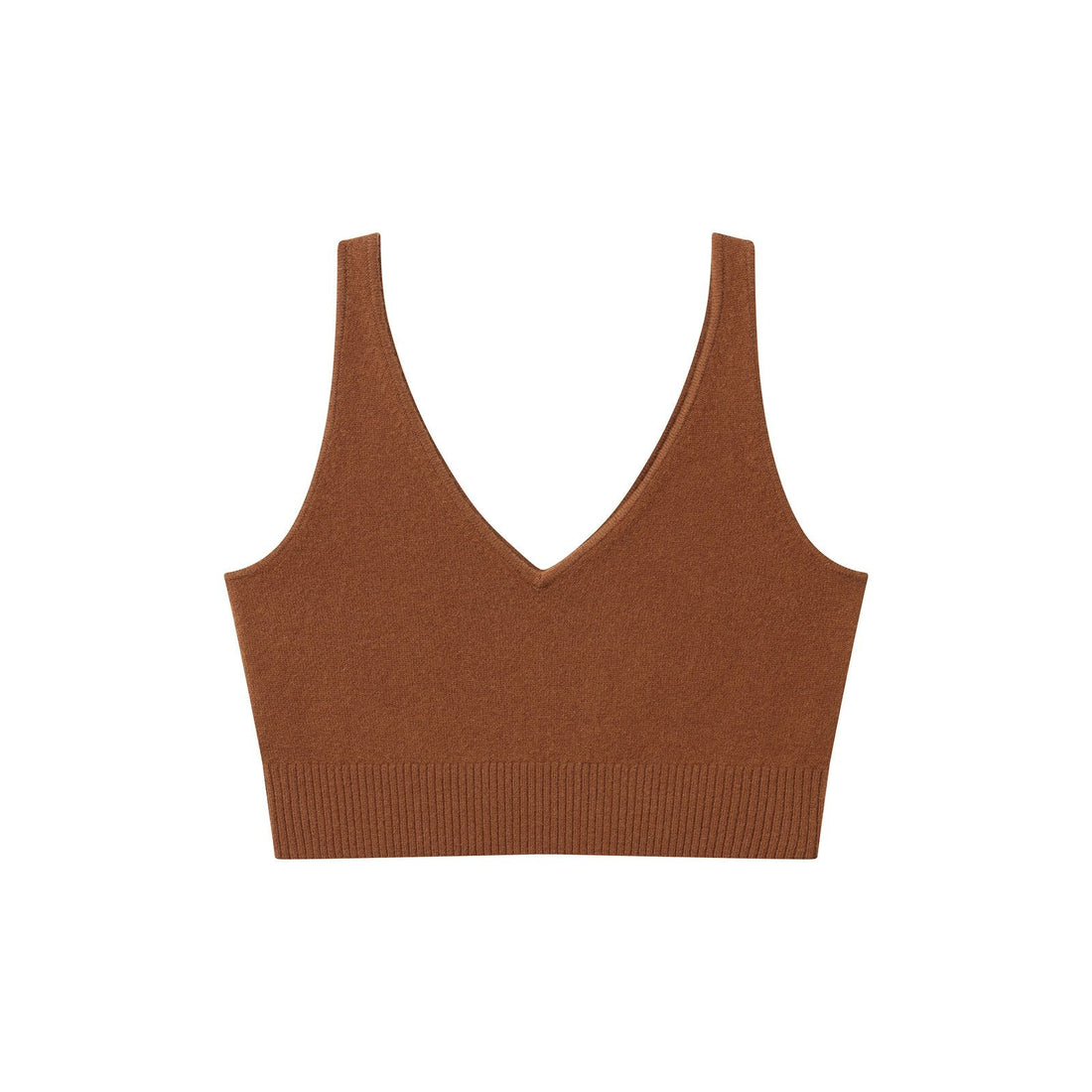 Signature Cashmere Longline Bra Tops