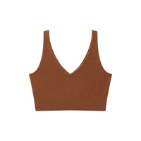 Signature Cashmere Longline Bra Tops
