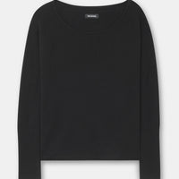 Lightweight Cashmere Boatneck Sweater