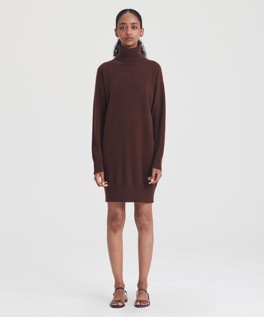 Signature Cashmere Turtleneck Dress